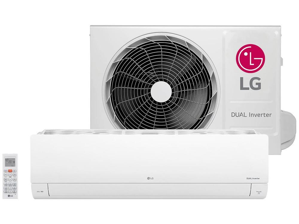 Ar-condicionado Split Hi-Wall LG Dual Inverter Compact +AI 18.000 BTUs Frio S3-Q18KLQAL - 1