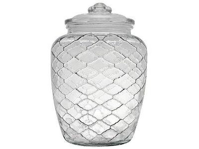 Pote de Vidro Hermético Hauskraft com Tampa 1,8L POTE-046