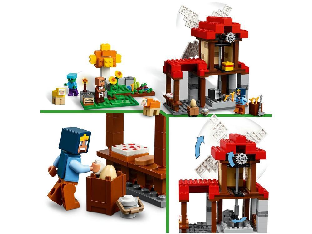 LEGO Minecraft A Fazenda do Moinho de Vento - 6