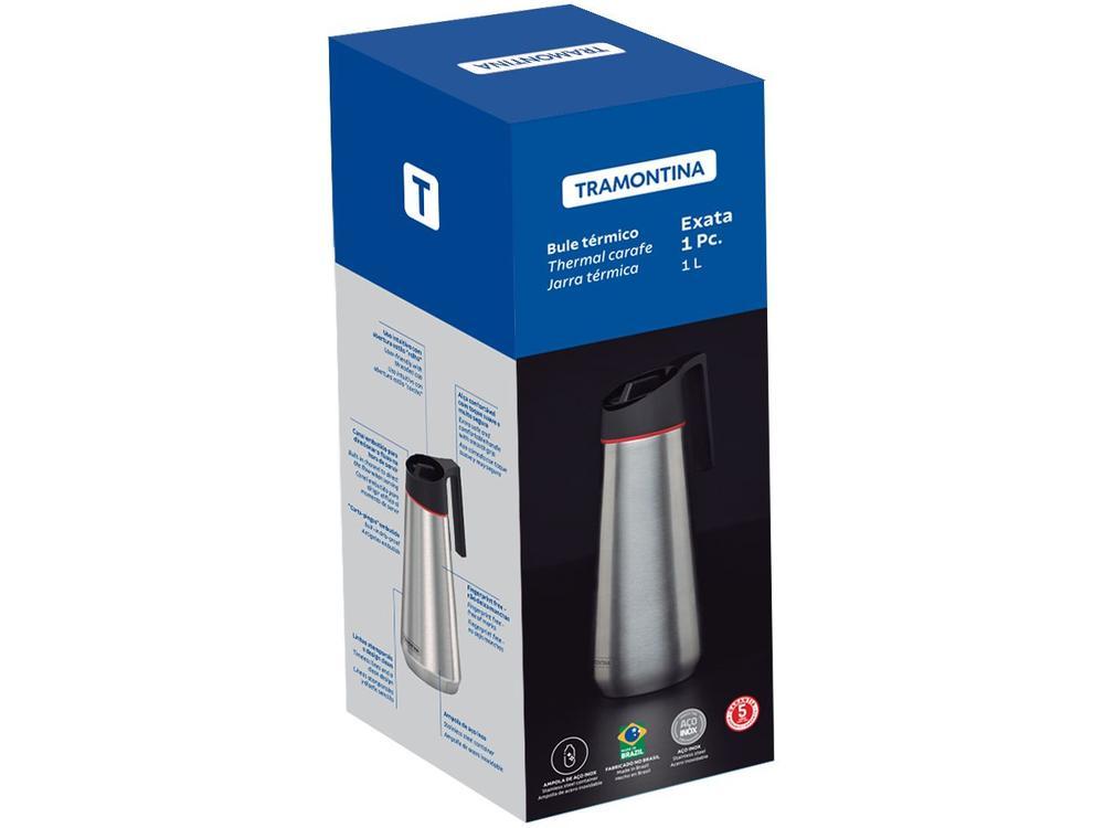 Bule de Chá e Café Térmico com Tampa 1L Tramontina Exata 61638100 - 7