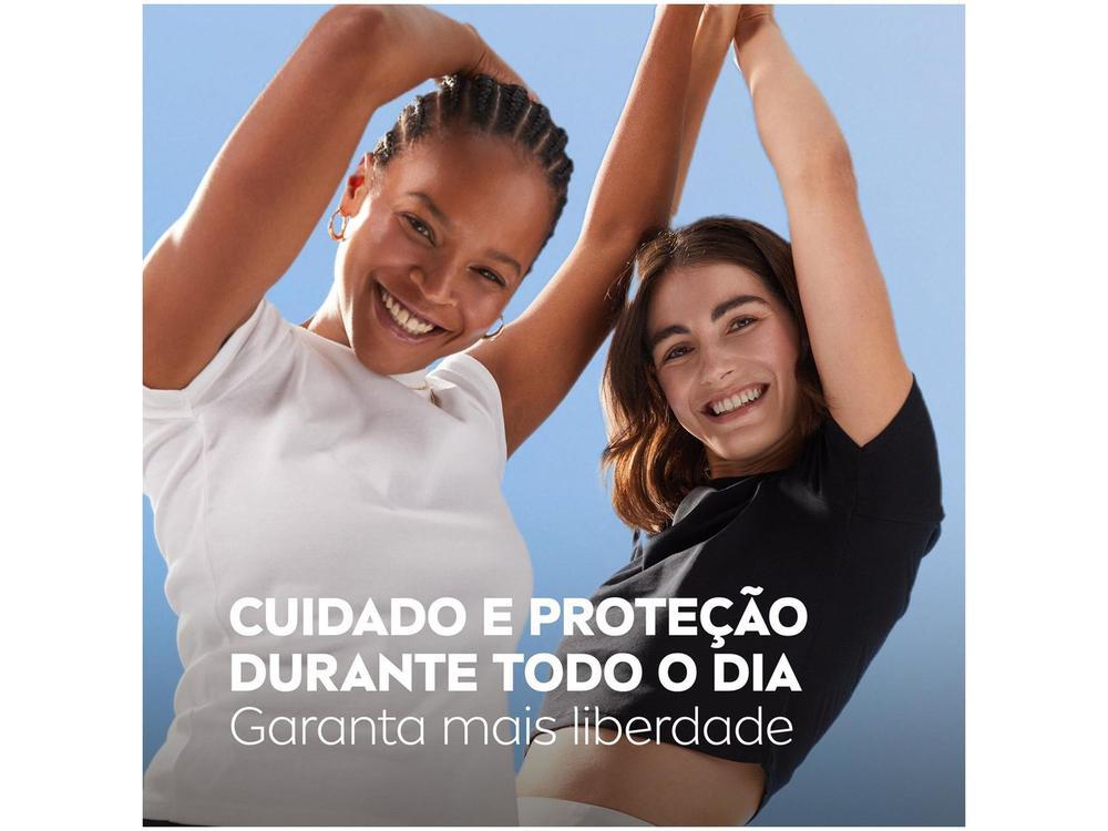 Desodorante Antitranspirante Aerossol Nivea Invisible Black & White Clear Feminino 150ml - 8