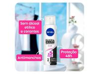 Desodorante Antitranspirante Aerossol Nivea Invisible Black & White Clear Feminino 150ml - 13