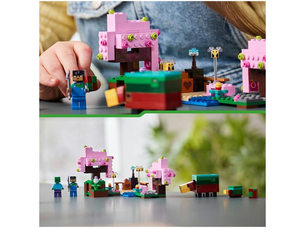 LEGO Minecraft O Jardim de Cerejeiras 21260 - 4