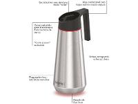 Bule de Chá e Café Térmico com Tampa 750ml Tramontina Exata 61638070 - 3