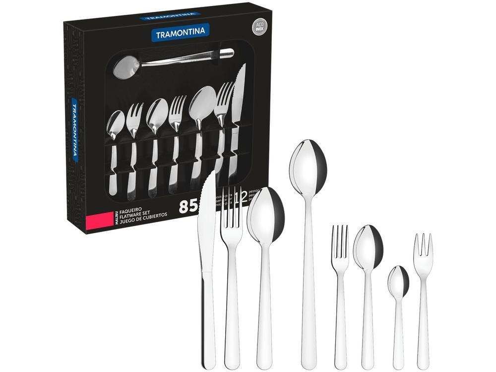 Faqueiro Tramontina Inox 85 Peças Malibu - 3