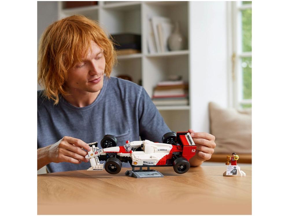 LEGO Icons McLaren MP4/4 e Ayrton Senna - 12