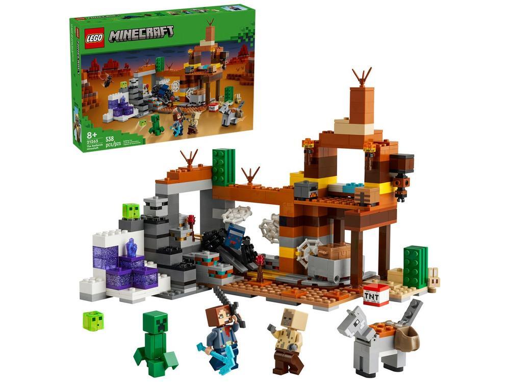 LEGO Minecraft A Mina do Ermo 21263 538 Peças - 1