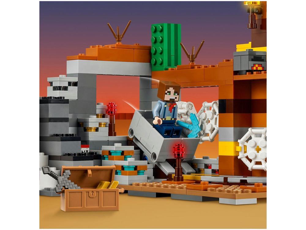 LEGO Minecraft A Mina do Ermo 21263 538 Peças - 4