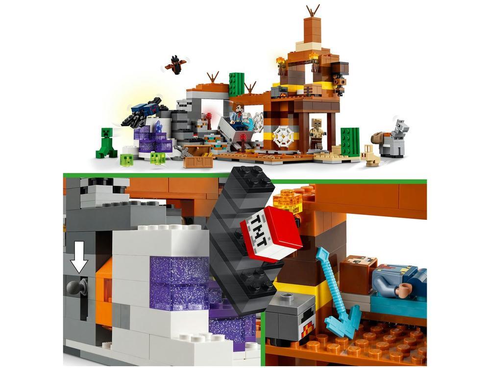 LEGO Minecraft A Mina do Ermo 21263 538 Peças - 5