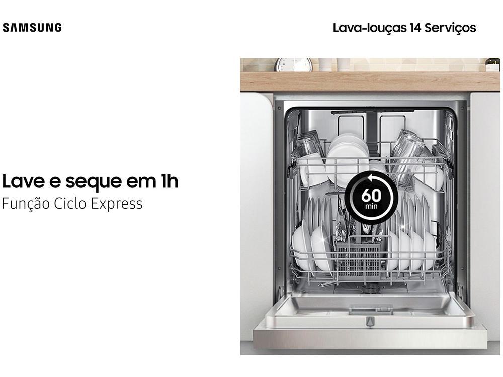 Lava-louças Samsung 14 Serviços com Função - 7