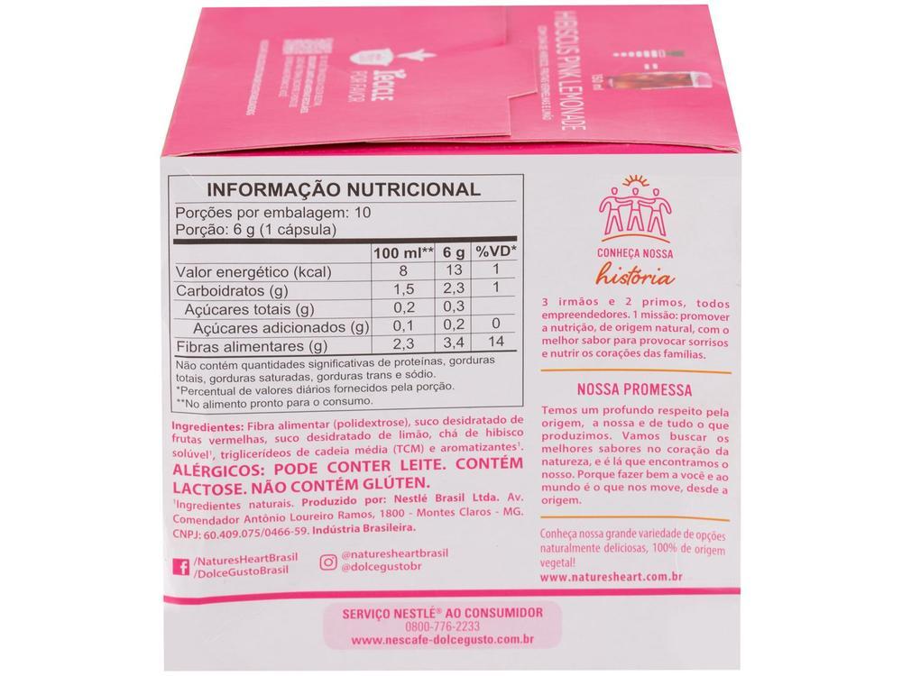 Cápsula Nescafé Dolce Gusto Nature's Heart Chá de Hibisco Frutas Vermelhas e Limão - 6