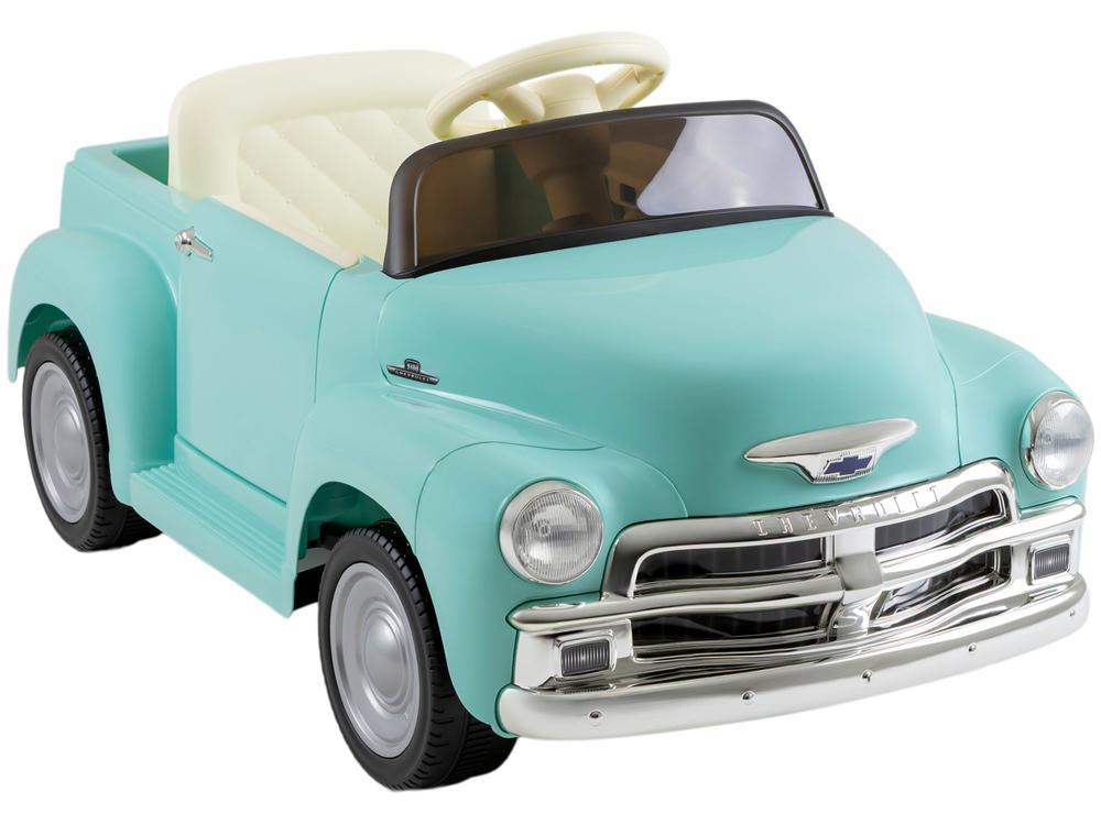 Carro Elétrico Infantil Cinza Bandeirante Chevy  - 1