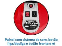 Moto Elétrica Infantil 12V Speed GT Bandeirante - 14