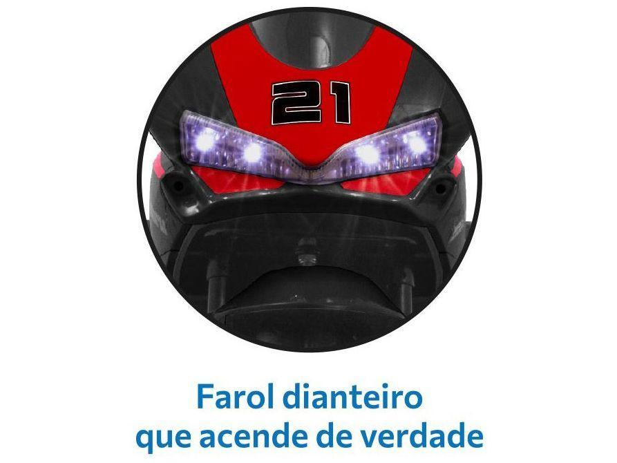 Moto Elétrica Infantil 12V Speed GT Bandeirante - 13