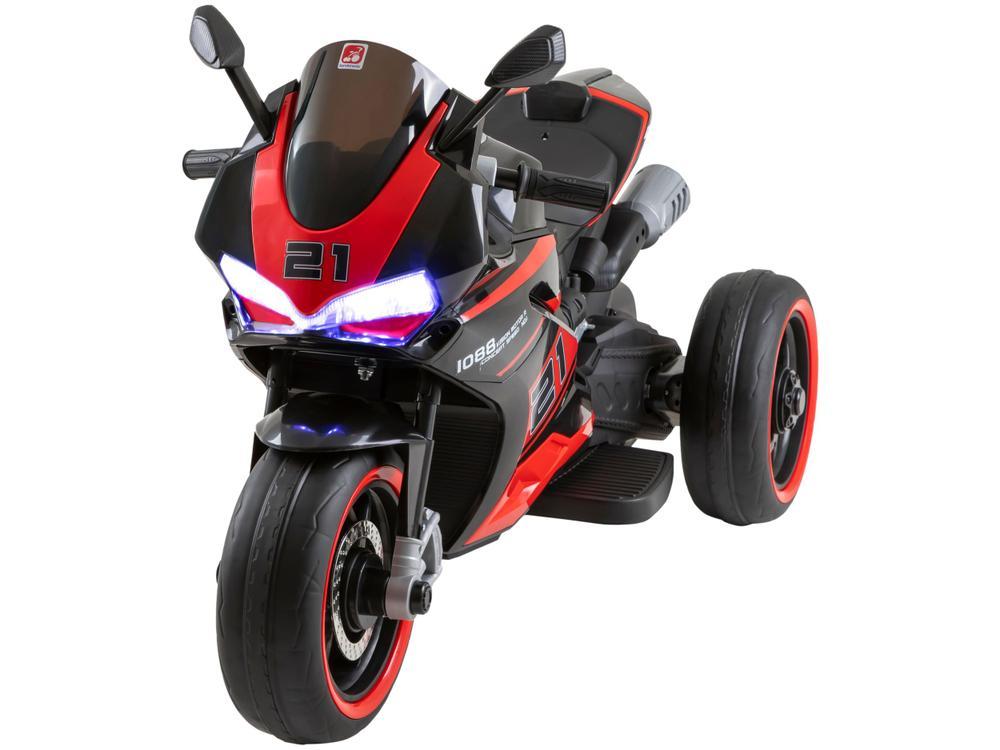 Moto Elétrica Infantil 12V Speed GT Bandeirante - 1