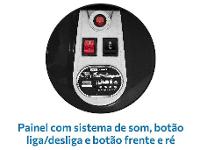 Moto Elétrica Infantil 12V Speed GT Bandeirante - 9