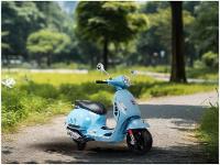 Moto Elétrica Infantil 12V Vespa Bandeirante  - 2