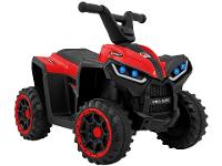 Quadriciclo Infantil Elétrico Preto e Vermelho - 1
