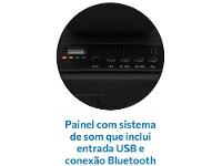 Quadriciclo Infantil Elétrico Preto e Vermelho - 8