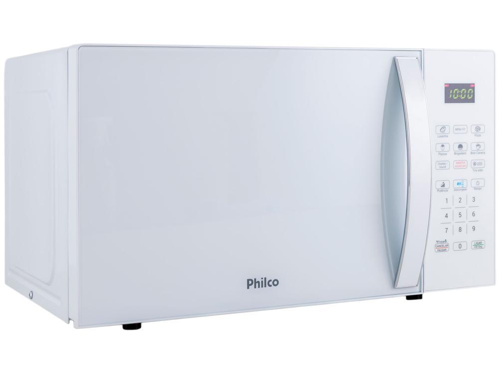 Micro-ondas Philco 20L Multifunções Limpa Fácil PMO23BB Branco - 4