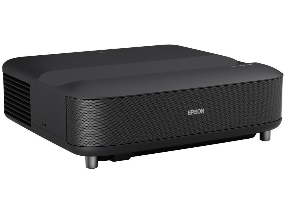 Projetor Smart Laser Epson EpiqVision Ultra LS650 4K 3600 Lumens 3LCD Wi-Fi e Bluetooth USB HDMI Preto - 4