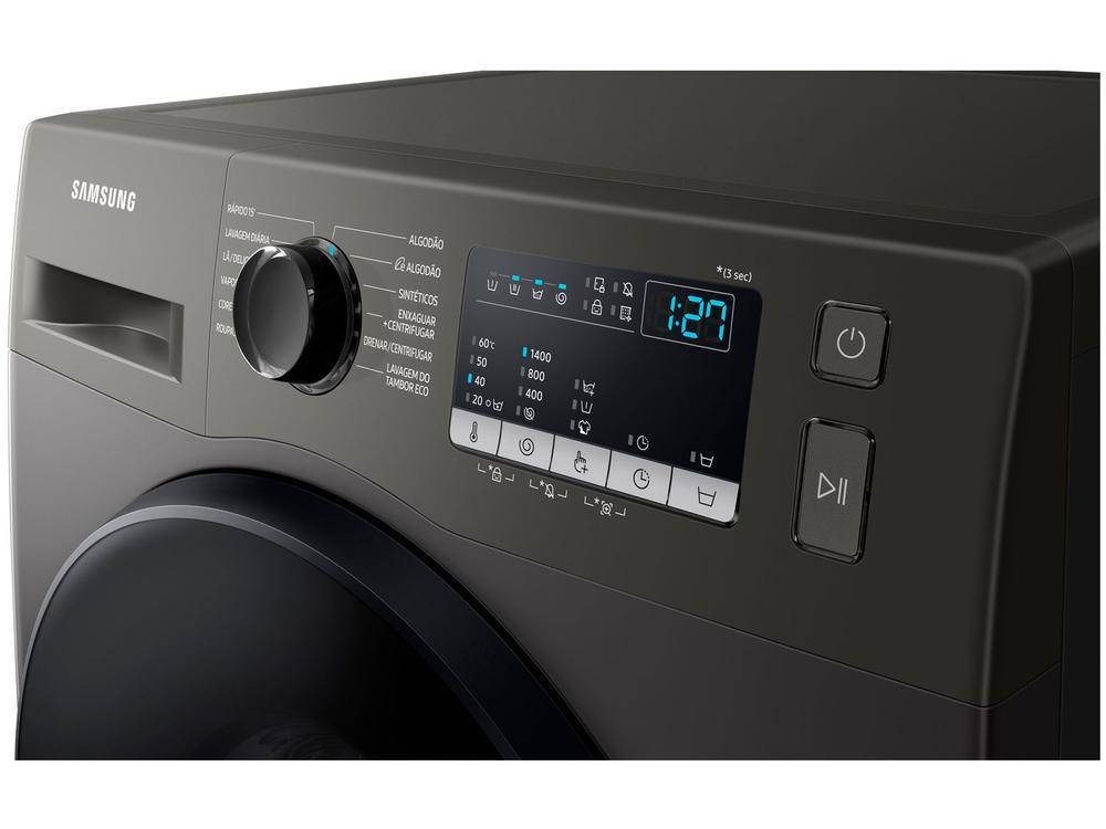 Lavadora de Roupas Samsung Inverter 11kg Cesto Inox 12 Programas de Lavagem Preta WW11T4040BX/AZ - 18