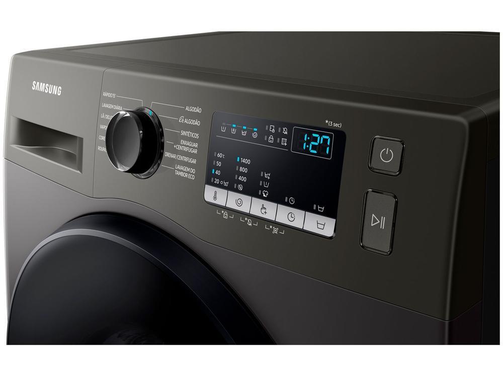 Lavadora de Roupas Samsung Inverter 11kg Cesto Inox 12 Programas de Lavagem Preta WW11T4040BX/AZ - 25
