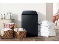 Lavadora de Roupas Samsung Inverter 23kg Inox 12 Programas de Lavagem Preto Caviar WA23B - 2