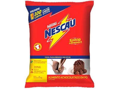 Achocolatado em Pó Nestle Nescau Chocolate Pacote 2kg