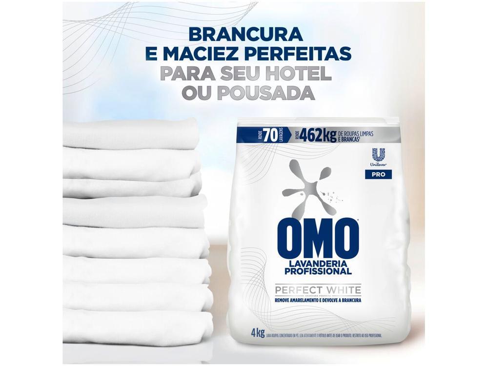 Sabão em Pó Concentrado Omo Lavanderia Perfect White Profissional - 6