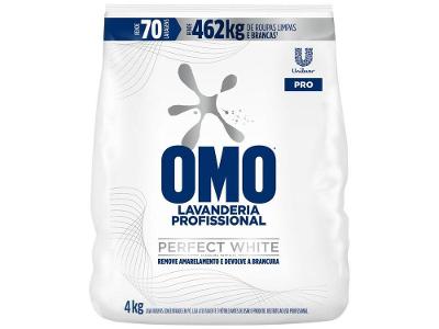 Sabão em Pó Concentrado Omo Lavanderia Perfect White Profissional