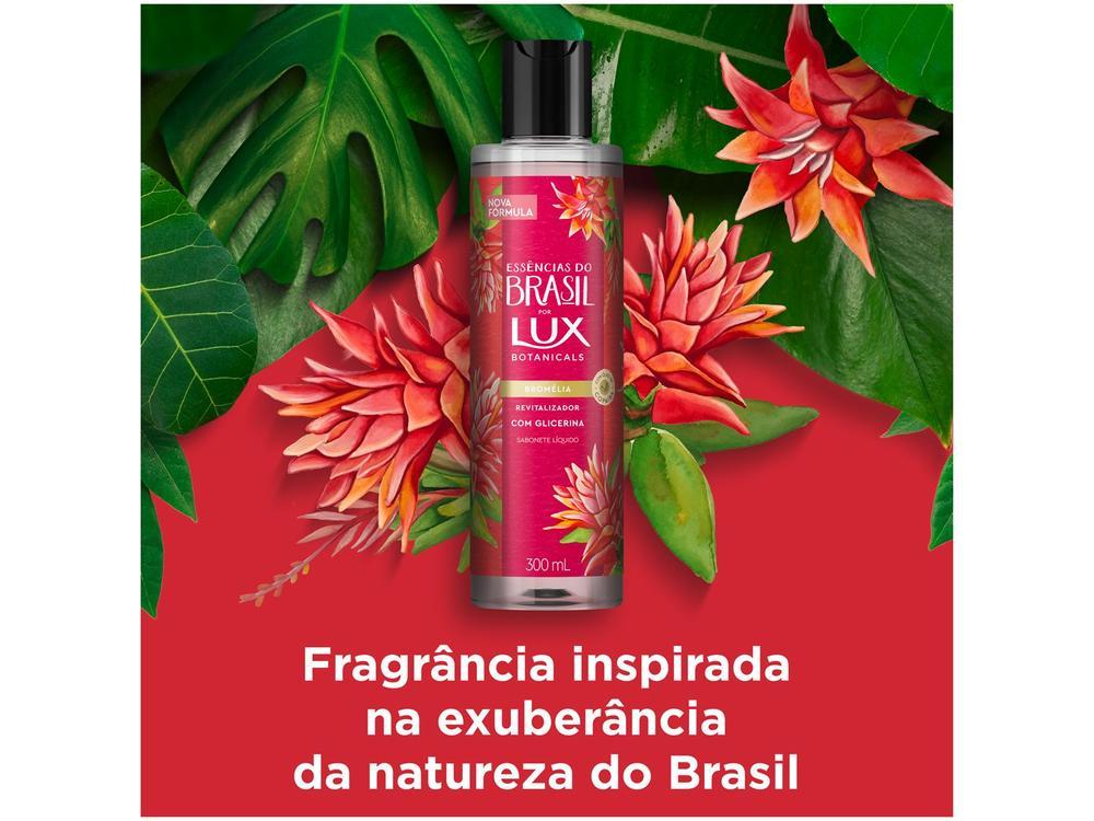 Sabonete Líquido Corporal Lux Essências do Brasil Bromélia 300ml - 3