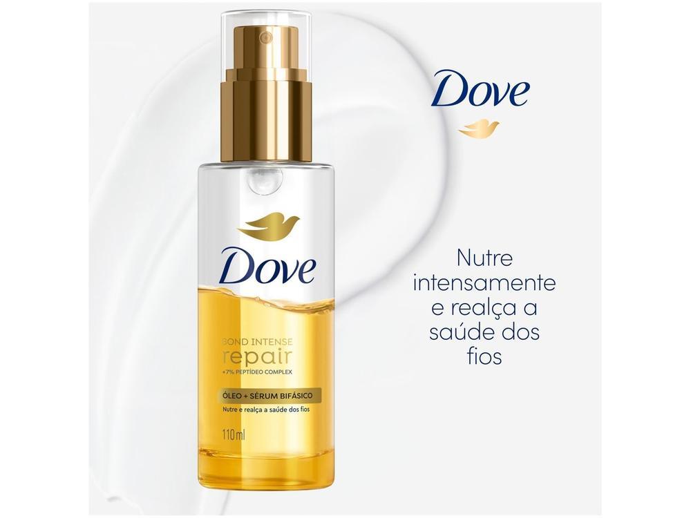 Dove Óleo Sérum Bifásico Bond Repair + Peptídeo 110ml - 12