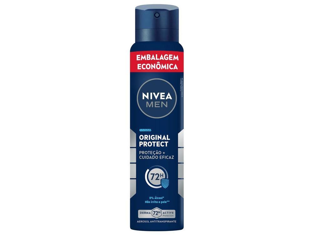 Desodorante Aerossol Antitranspirante Nivea Men Original Protect Masculino 48 horas 200ml - 1