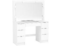 Penteadeira de Torre com Espelho 7 Gavetas - 1