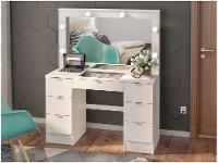 Penteadeira de Torre com Espelho 7 Gavetas - 3