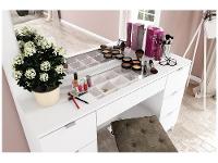 Penteadeira de Torre com Espelho 7 Gavetas - 5