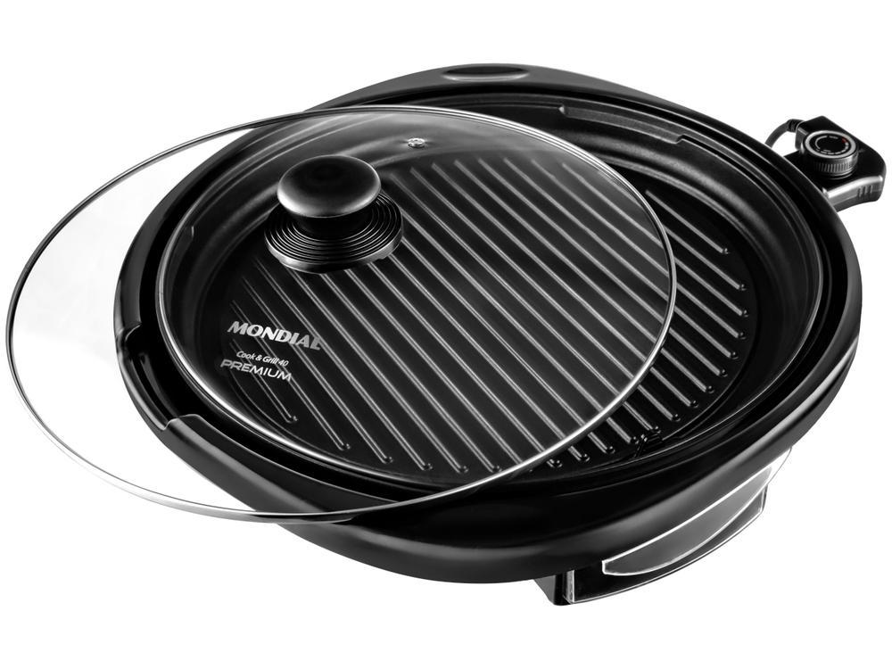 Grill Mondial G-03 Redondo 1270W Antiaderente - 1