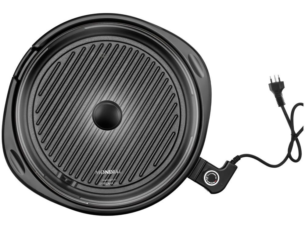 Grill Mondial G-03 Redondo 1270W Antiaderente - 6