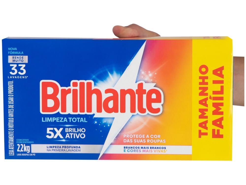 Sabão em Pó Concentrado Brilhante Lava Roupas - 9