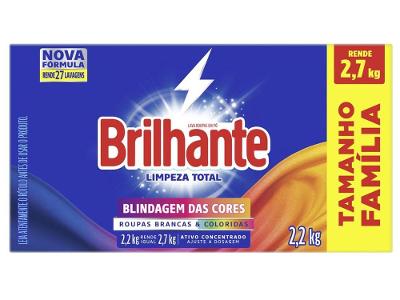 Sabão em Pó Concentrado Brilhante Lava Roupas