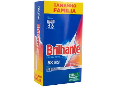 Sabão em Pó Concentrado Brilhante Lava Roupas