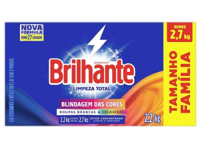 Sabão em Pó Concentrado Brilhante Lava Roupas