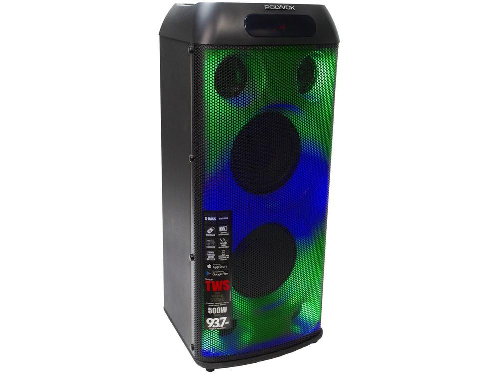 Caixa de Som Torre Polyvox XT-660T Bluetooth - 2