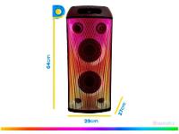 Caixa de Som Torre Polyvox XT-660T Bluetooth - 6