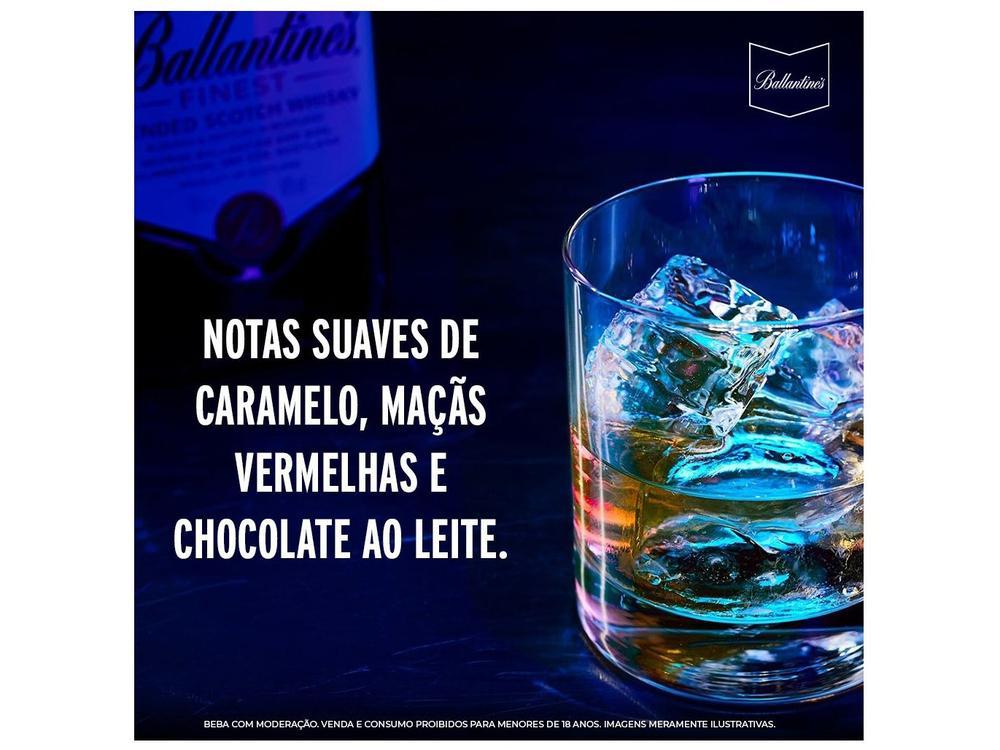 Whisky Ballantines Finest Blended Escocês 750ml - 9