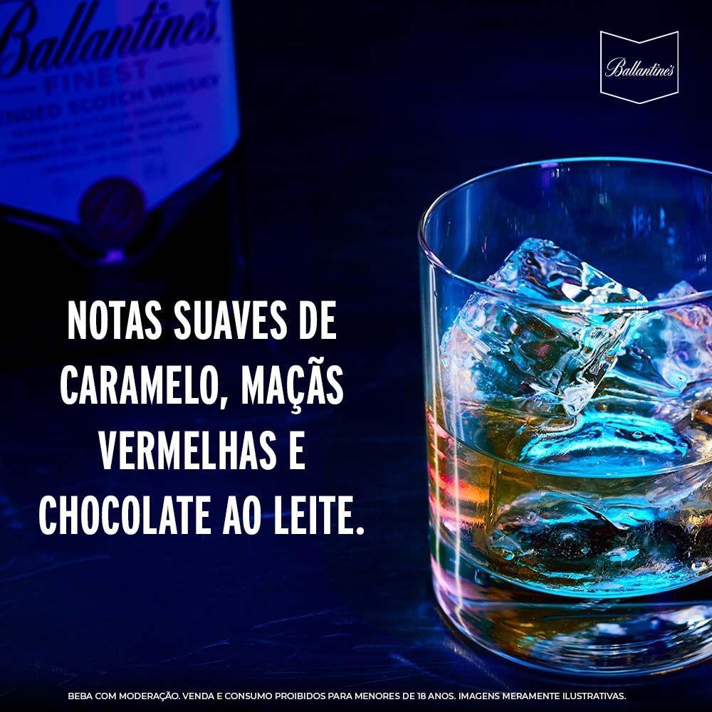 Whisky Ballantines Finest Blended Escocês 750ml - 6
