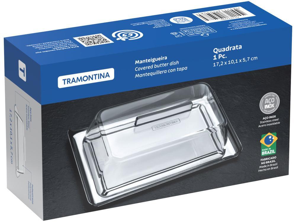 Manteigueira Inox Tramontina Quadrata - 5