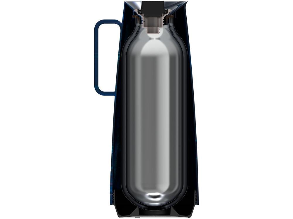 Bule de Chá e Café de Plástico Azul 1L Tramontina Exata - 4