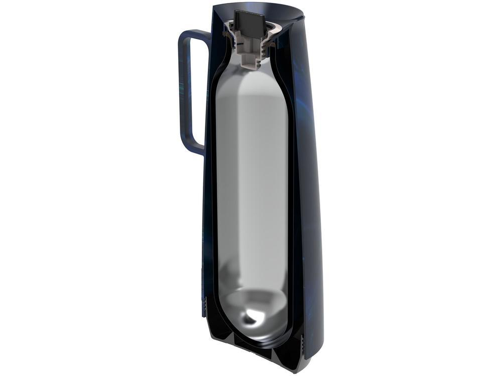 Bule de Chá e Café de Plástico Azul 1L Tramontina Exata - 5